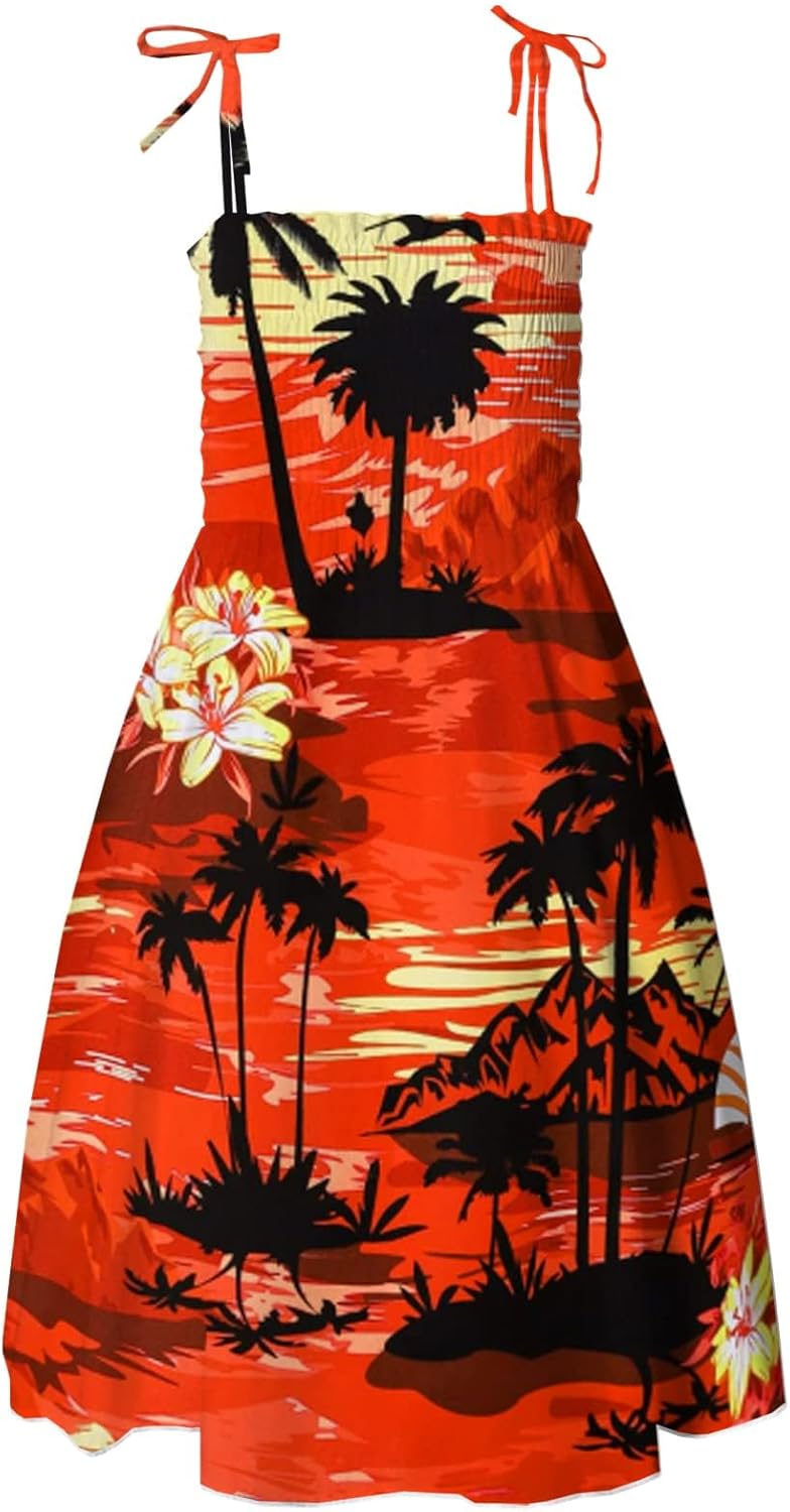 Hawaiian Family Matching Outfits for Dad Son Mom Daughter