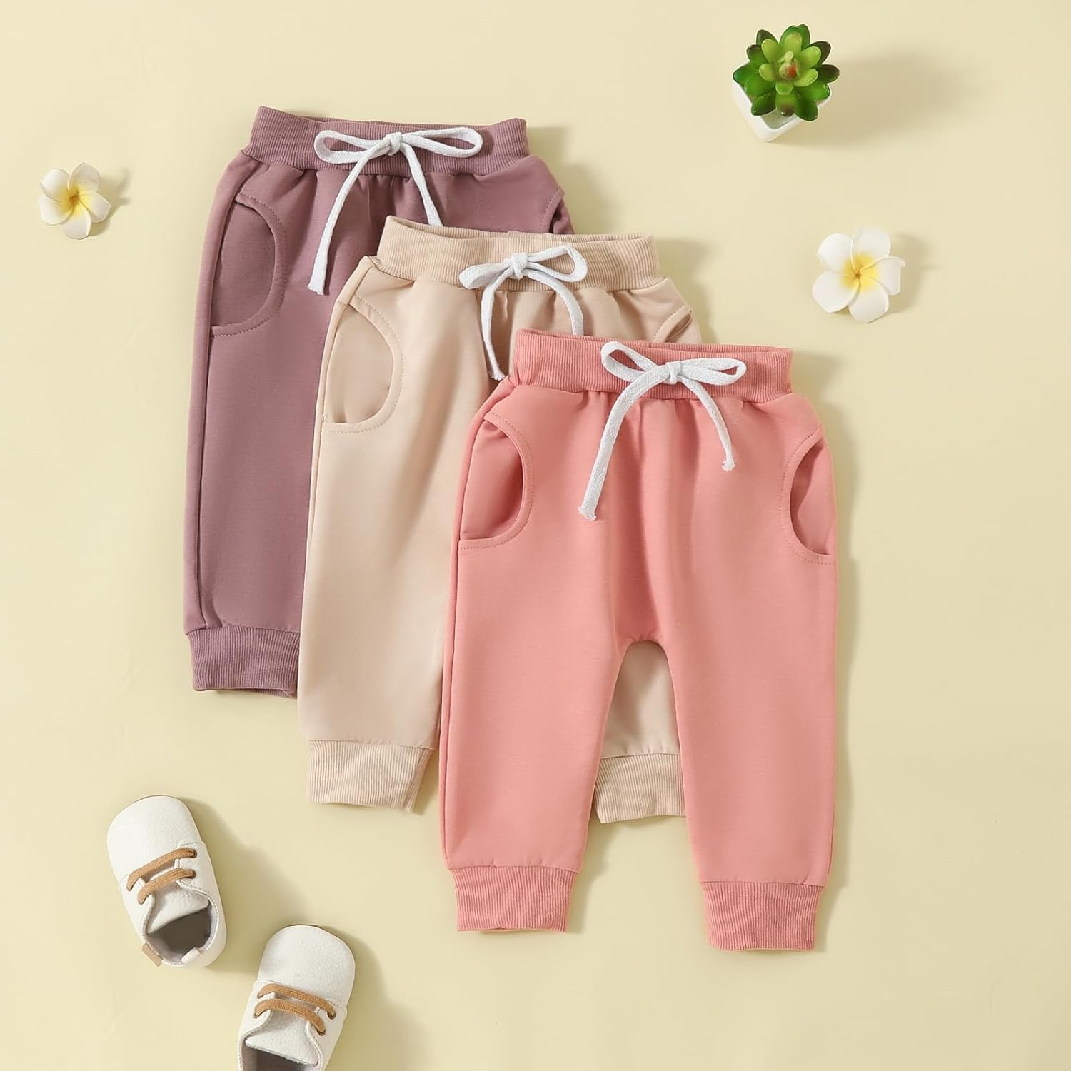Baby Boys Girls Long Acting sweatpants