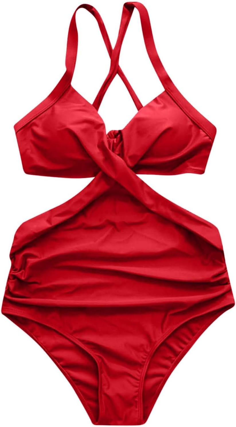 Festive Flair One-Piece Swimsuit for Women