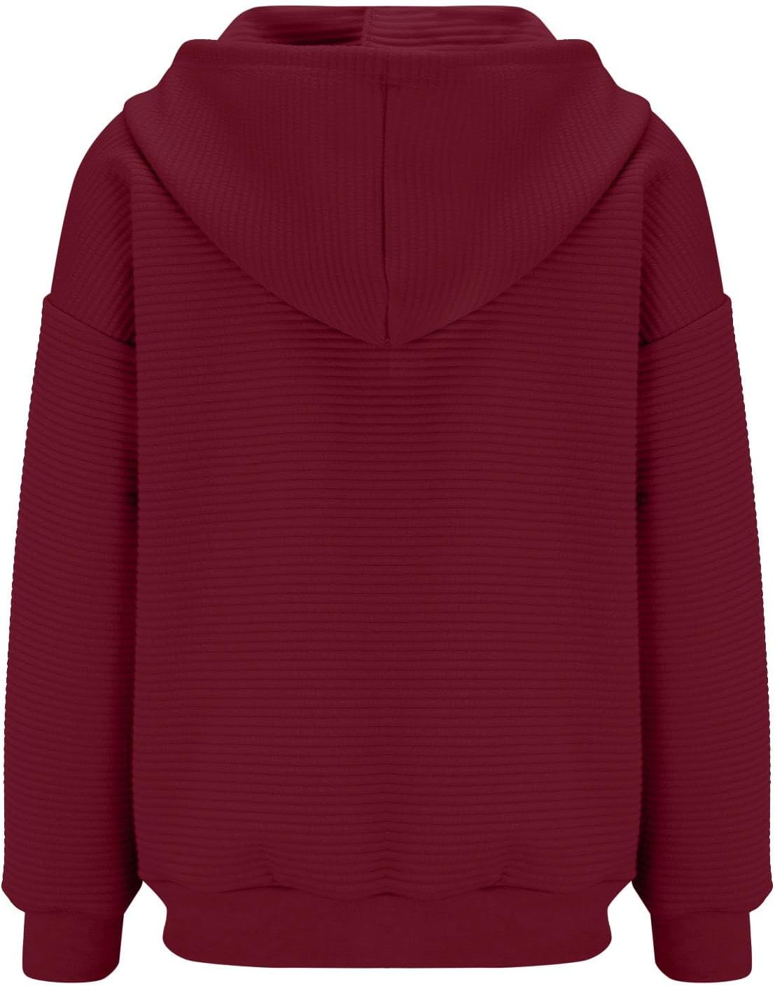 Trendy Zip-Up Womens Fashion Hoodie