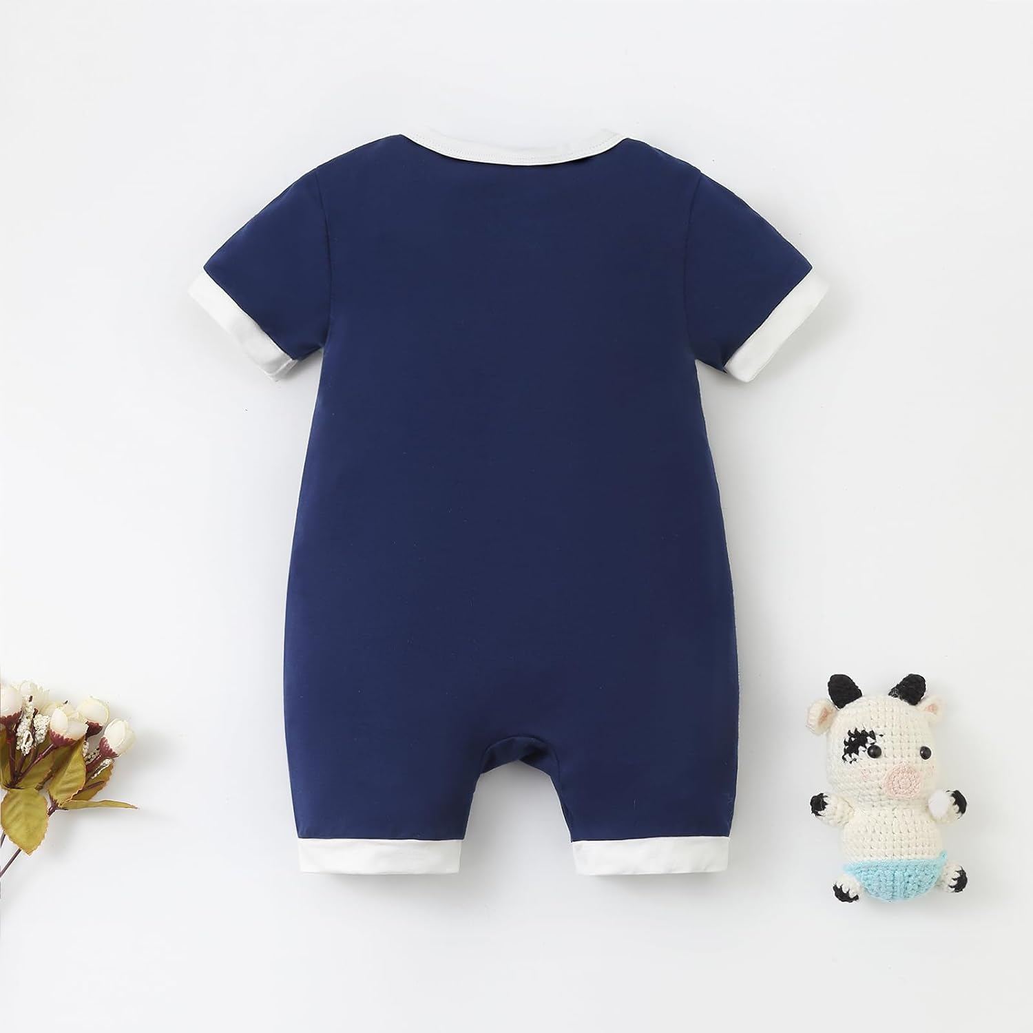 JunNeng Bamboo Romper for Newborn Boys