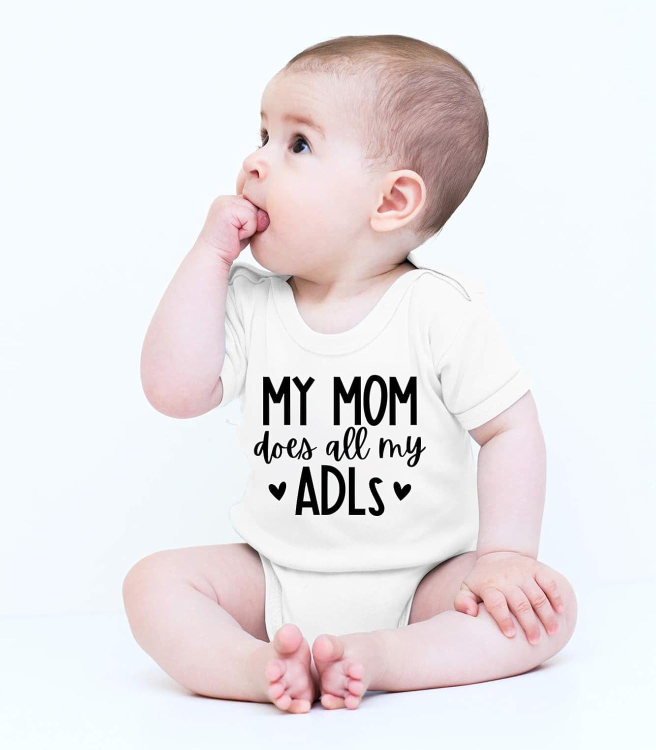 Personalized Funny Romper for New Baby