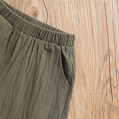 MABABY Soft and Trendy Summer Toddler Boys Outfit