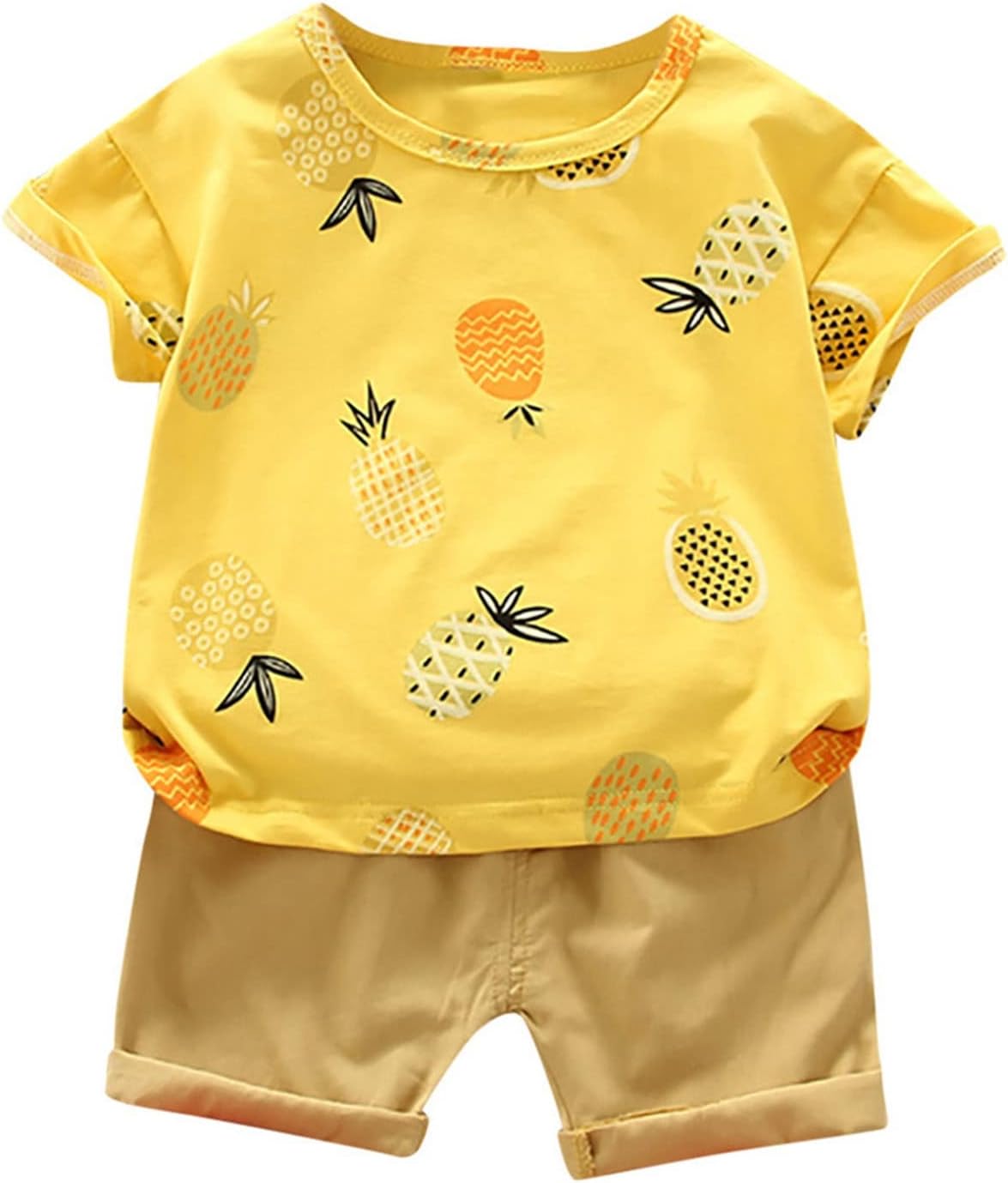 LISfsa Iteration Alphabet T-shirt Set for Boys
