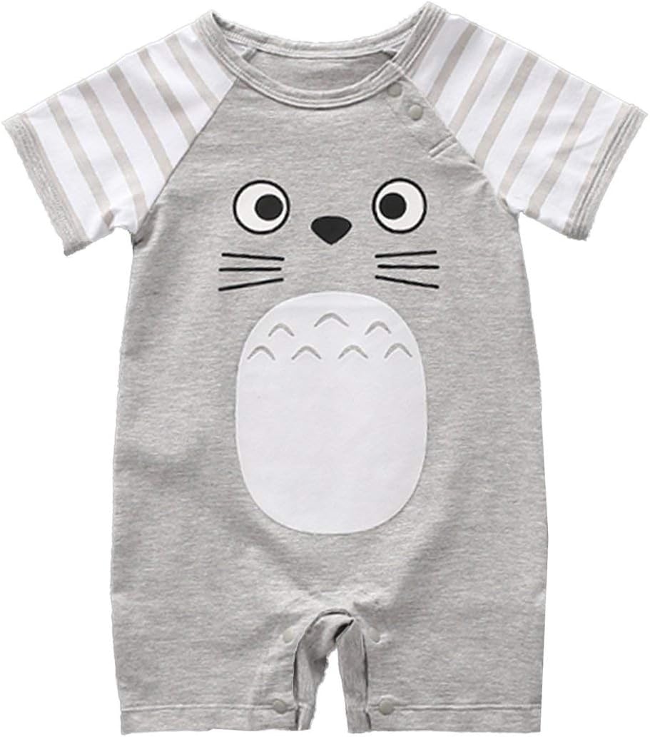 Adorable Cuts Unisex Baby Cotton Onesie with Short Sleeves