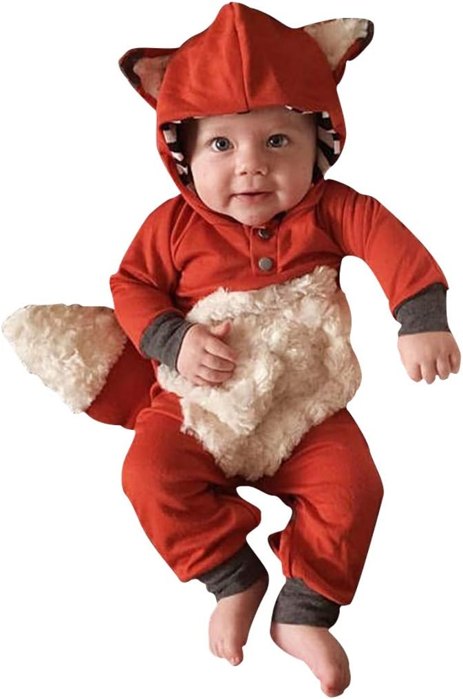 Noubeau Halloween Fox Romper