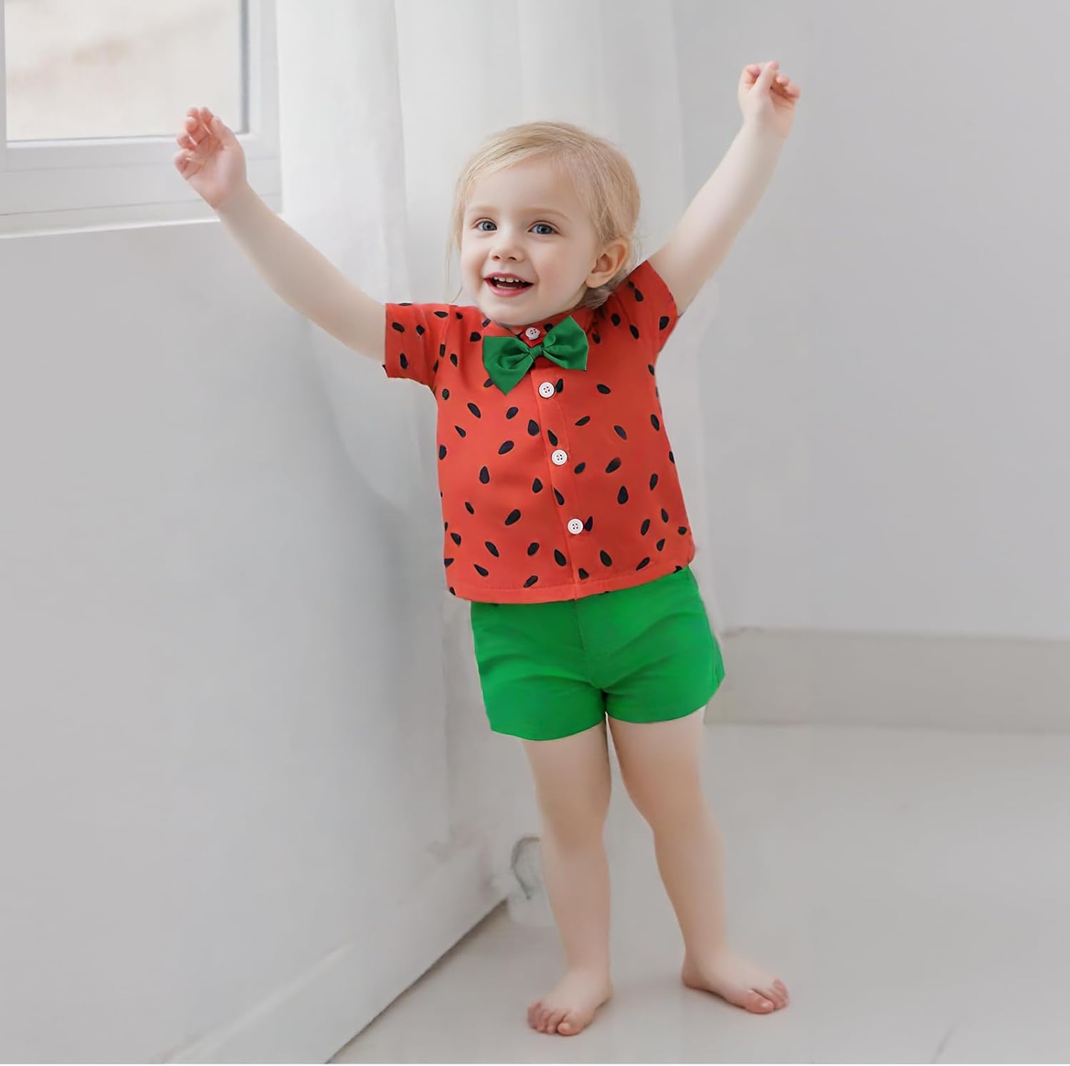 Cute Toddler Summer Outfit Little Unique Watermelon Themed