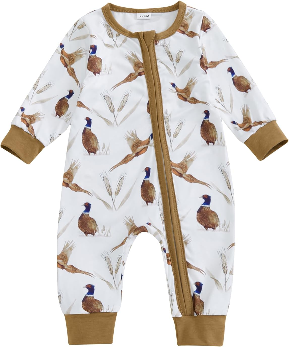 Adorable Mallard Duck Romper for Baby - Stretch Comfortable