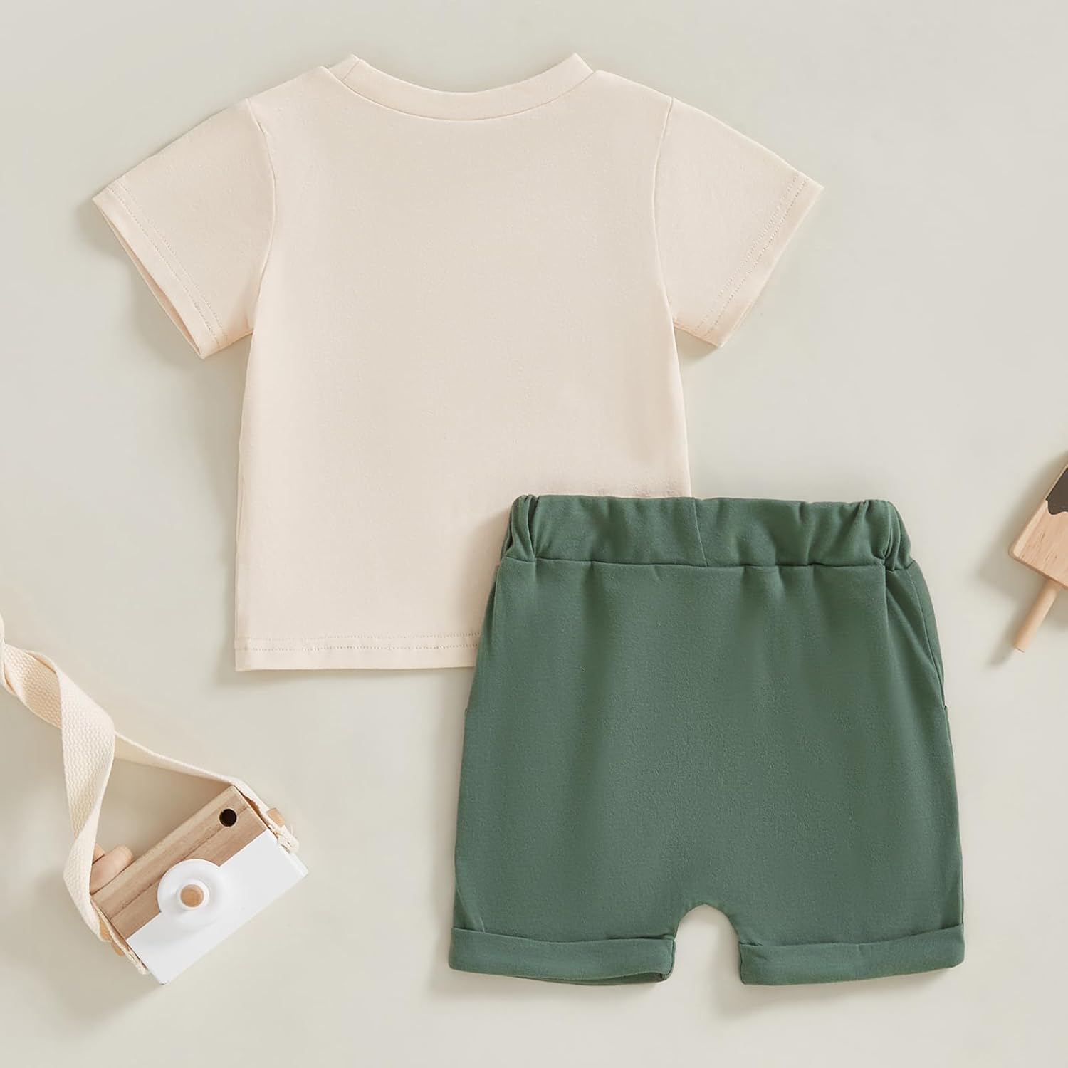 Kupretty Toddler boys Birthday Outfit Set