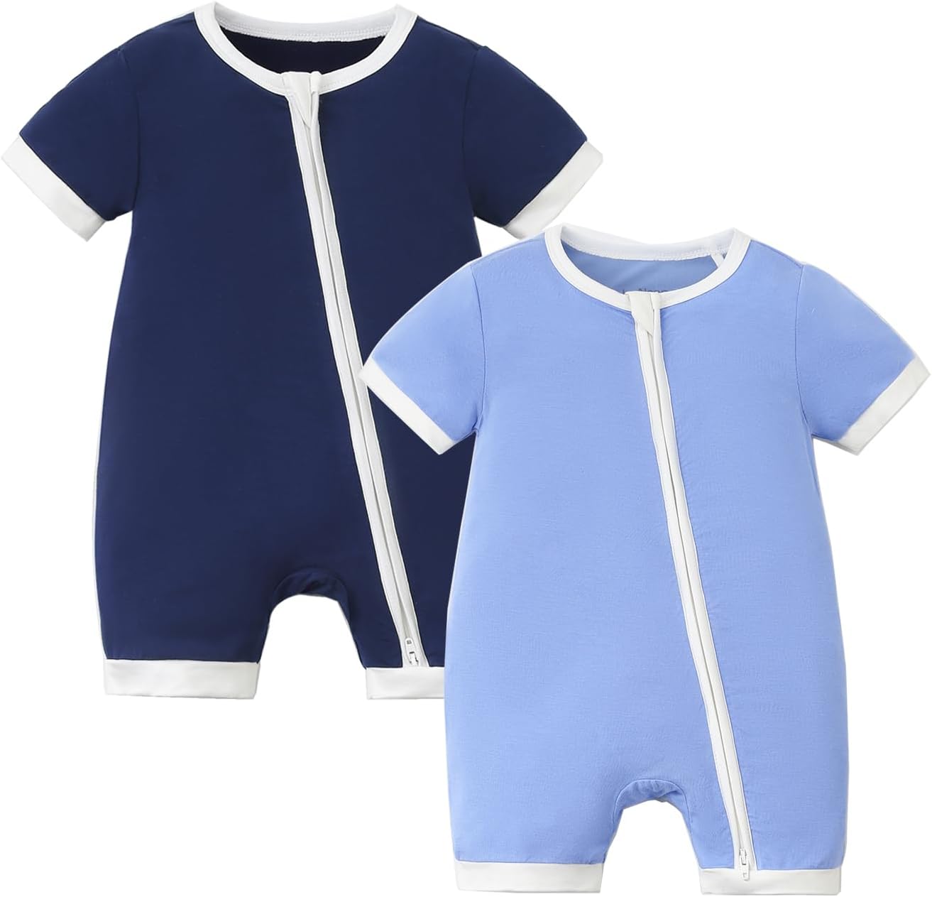 JunNeng Bamboo Romper for Newborn Boys