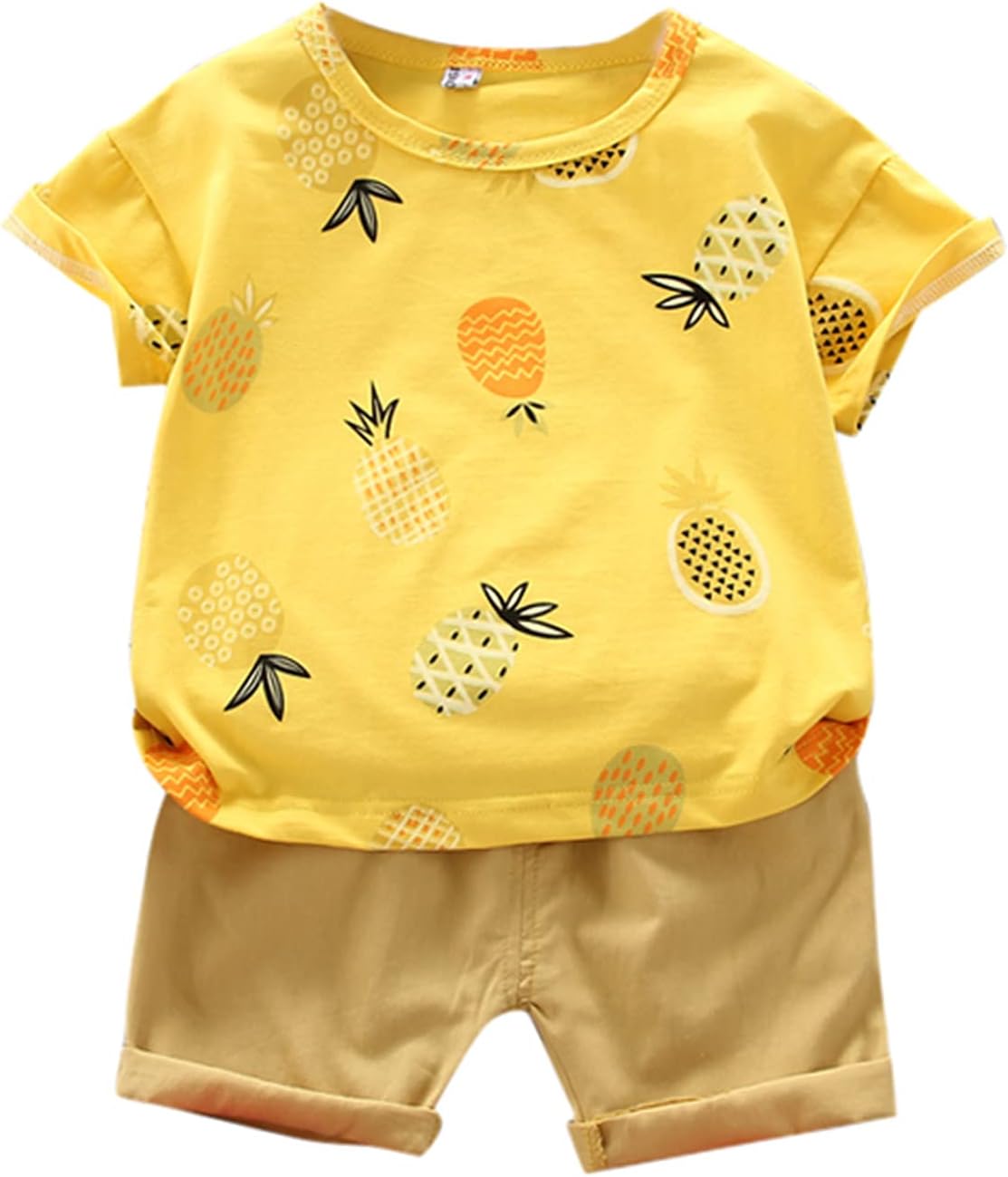 Stylish 2-Piece T-Shirt Shorts for Baby Boys