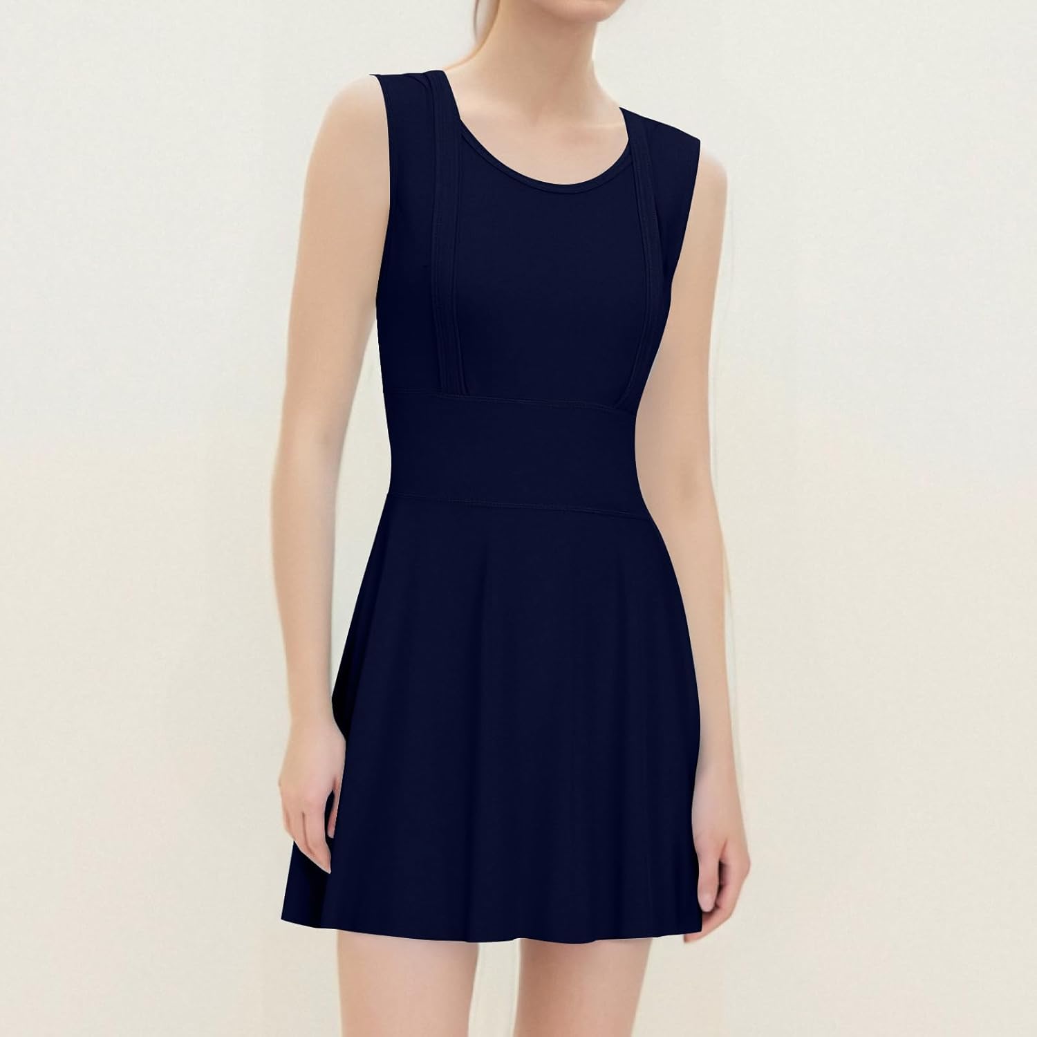 Sleek 2-in-1 Athletic Top Shorts for Women