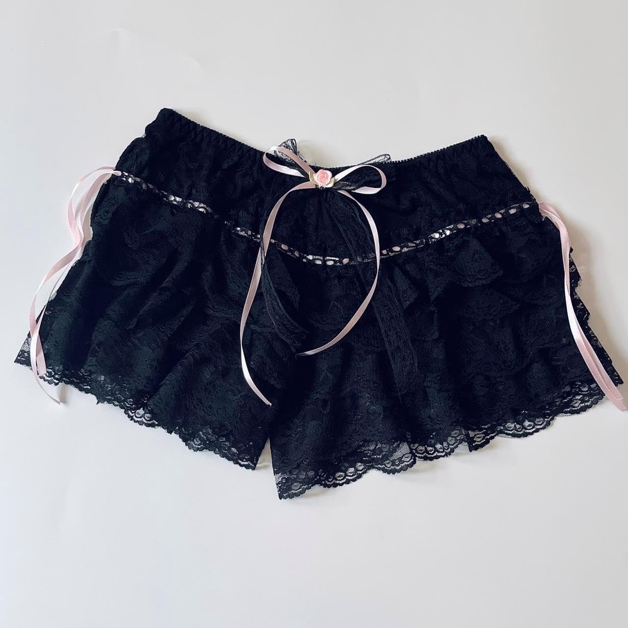 KMBANGI Womens Lolita Ruffle Bloomers