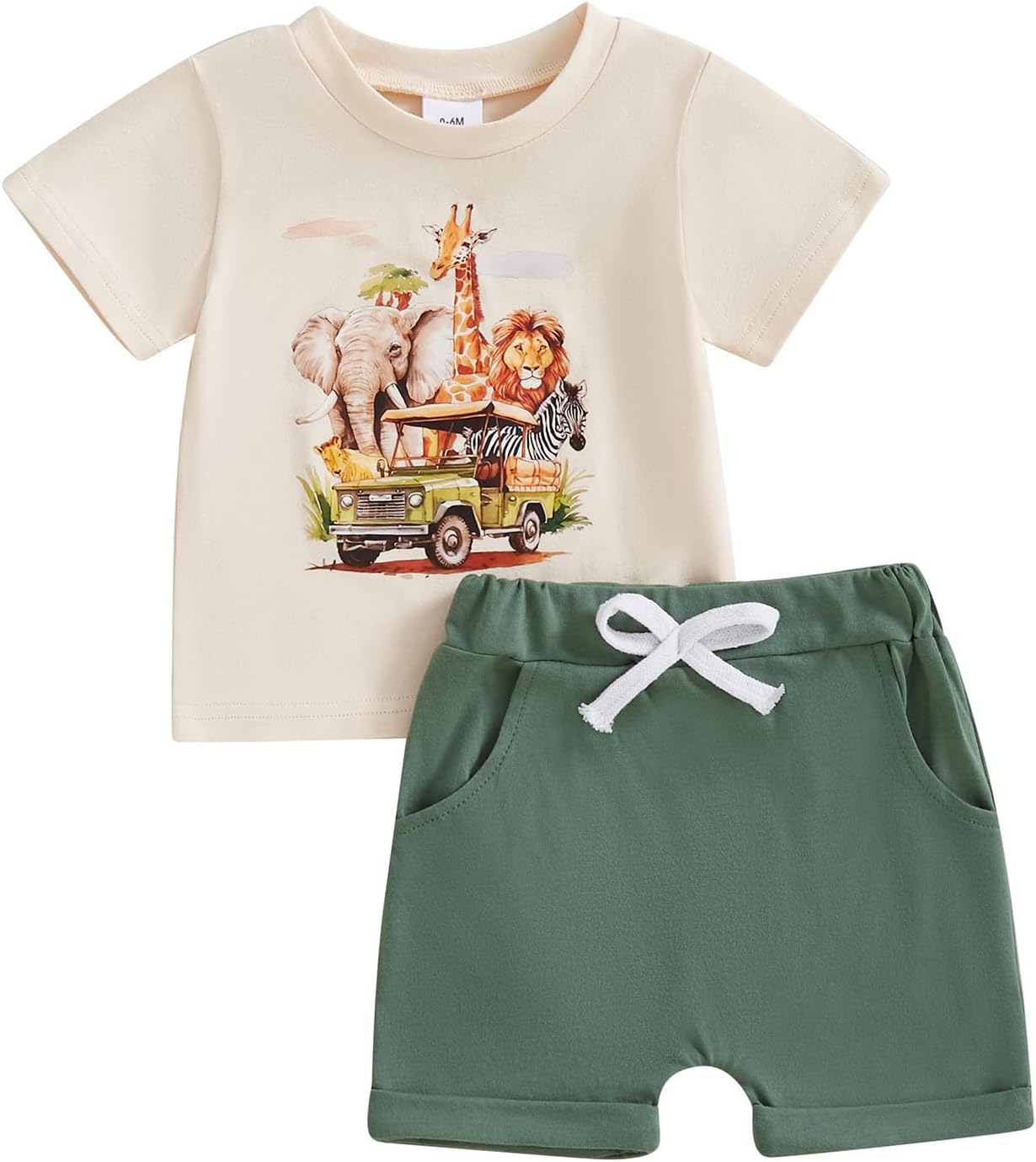 Kupretty Toddler boys Birthday Outfit Set