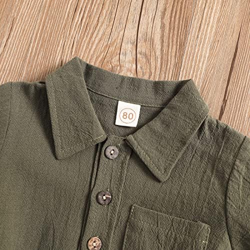 MABABY Soft and Trendy Summer Toddler Boys Outfit