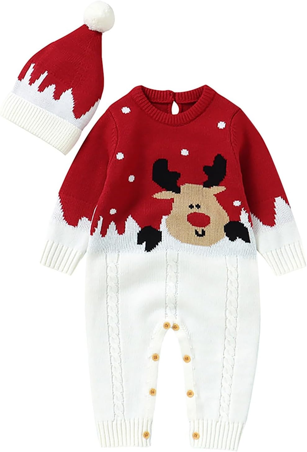 Baby Boys Bethlehem Ropemaker Christmas Jumpsuit Set