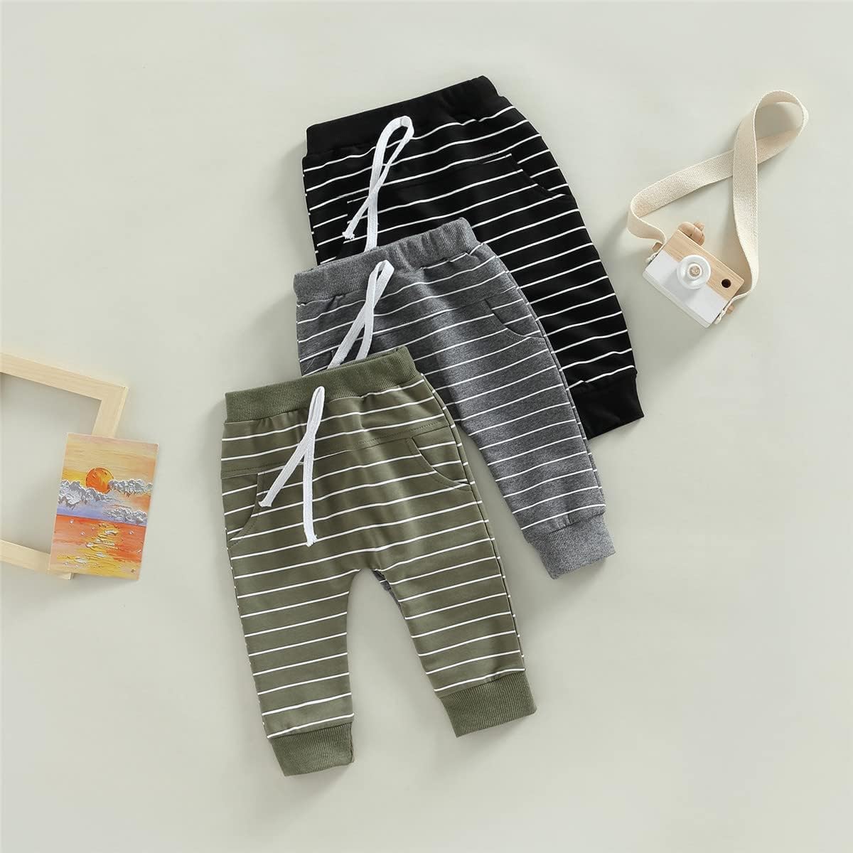 Comfortable Active Toddler Boys Harem Sweatpants