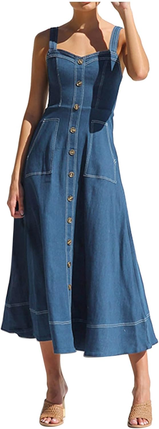 Sexy Bodycon Denim Dress for Women 2025 White