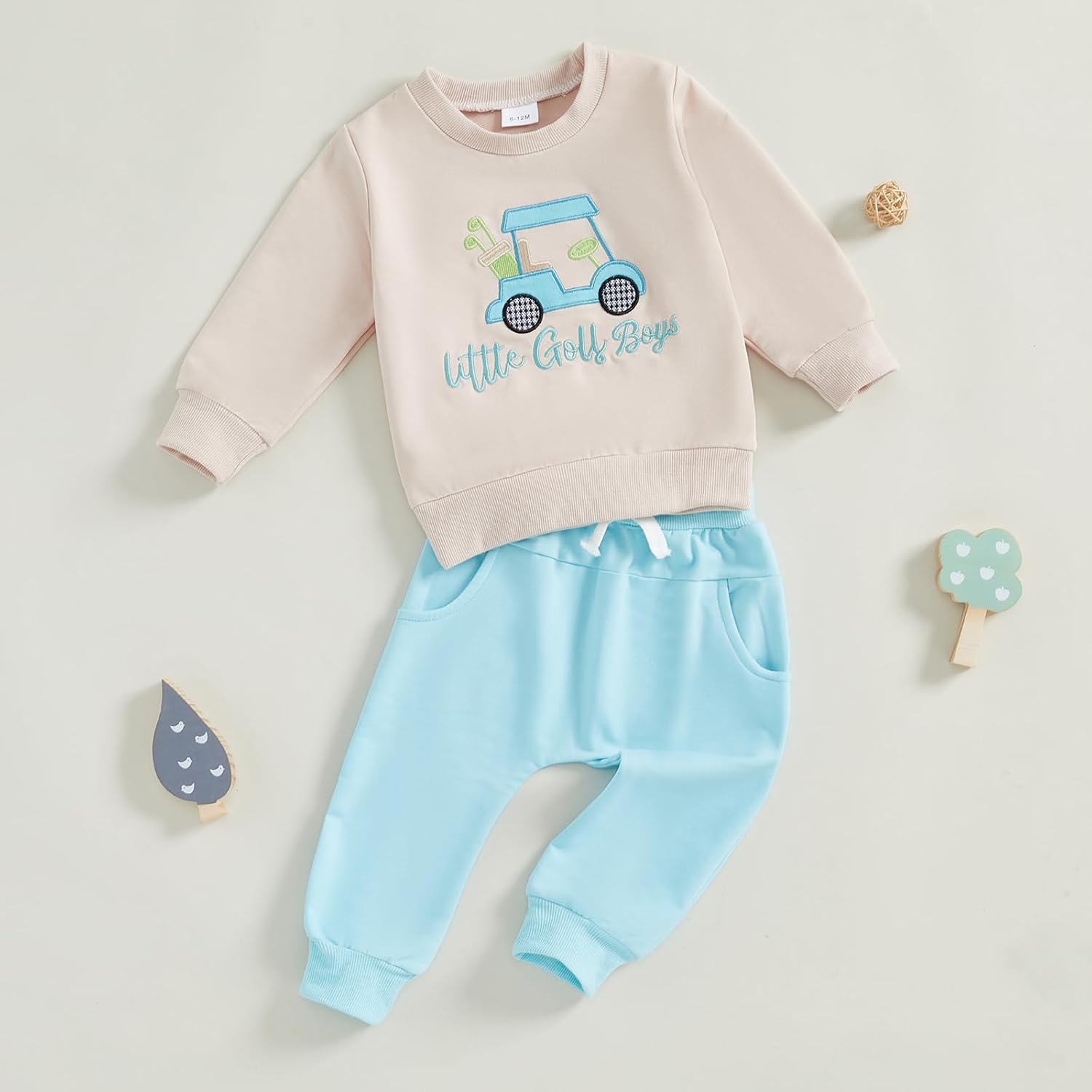 Stay Cozy Toddler Golf Outfit Set