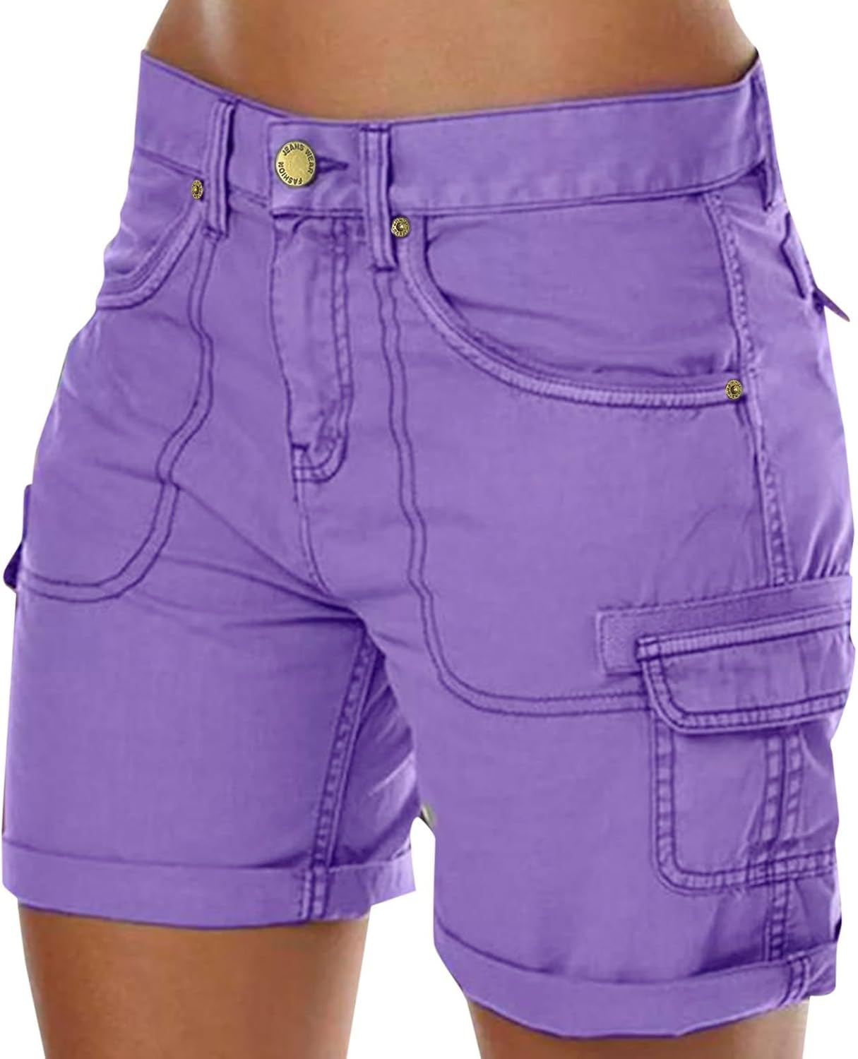 Stylish Y2K-Inspired Comfortable Cargo Shorts for Women