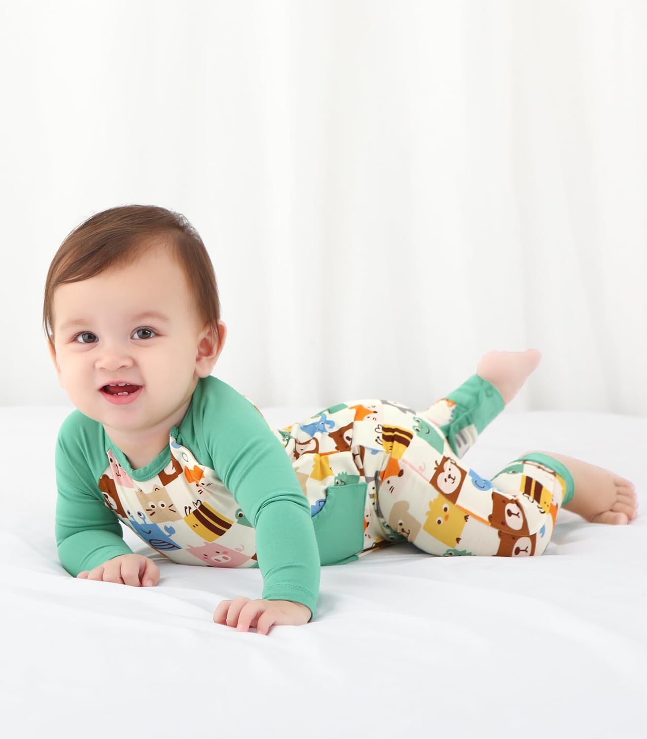 Eco-Friendly Bamboo Baby Romper