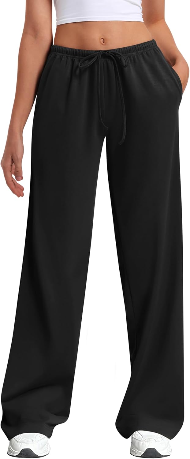 HeSaYep Trendy Womens Wide Leg sweatpants
