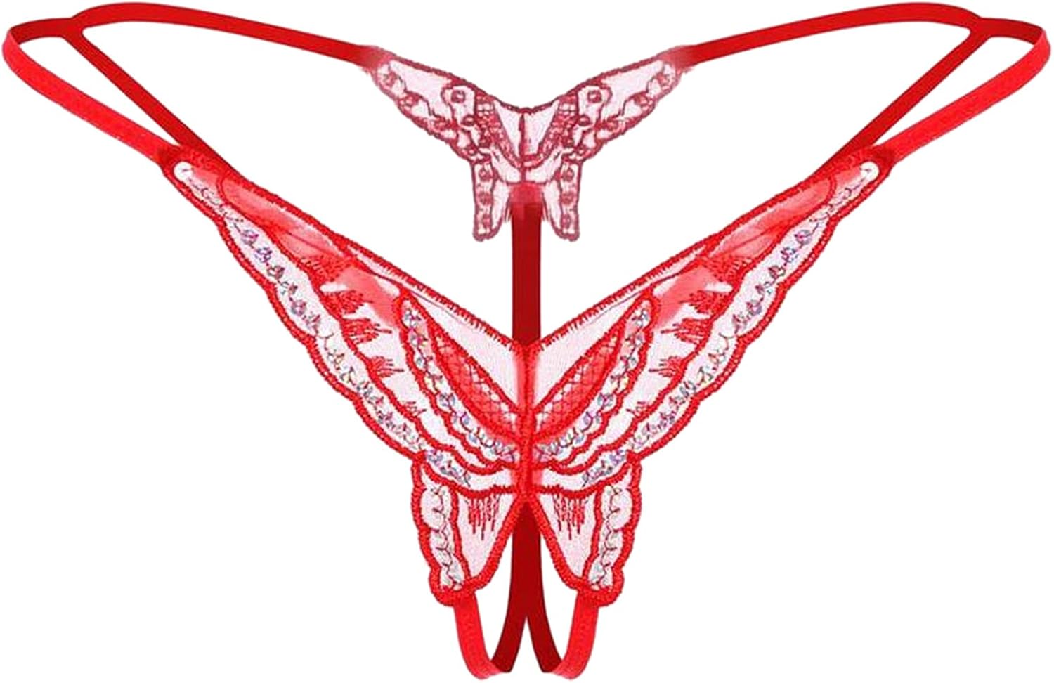 Womens Lace Trim Briefs Underwear