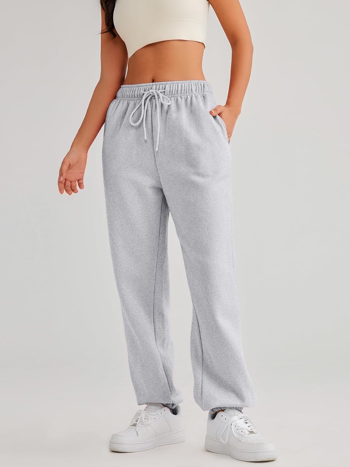AUTOMET Womens Fleece Sweatpants