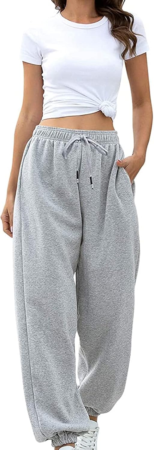 Stylish Baggy High Waisted Wrestling Pants for Teen Girls