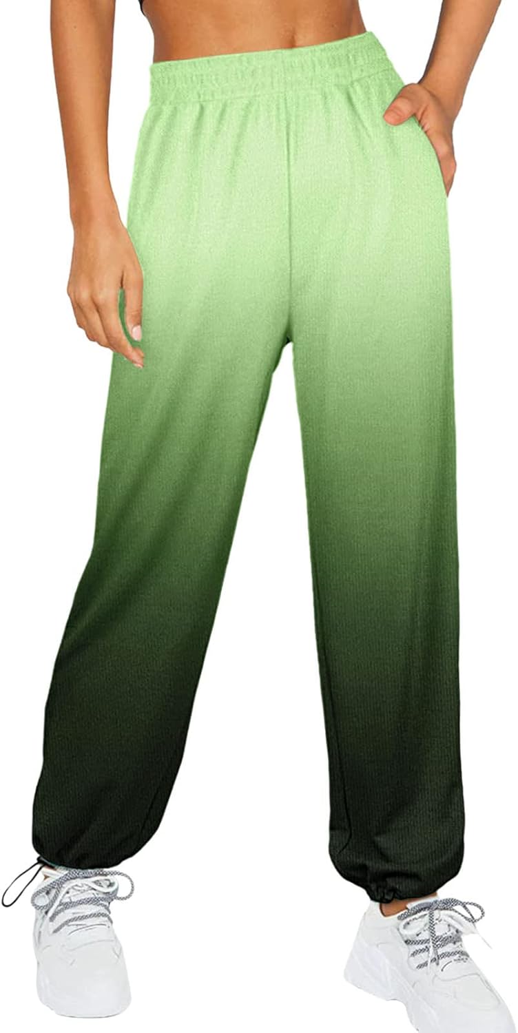 SDBRLD Womens Sporty Gym Adventure Joggers for Teen Girls