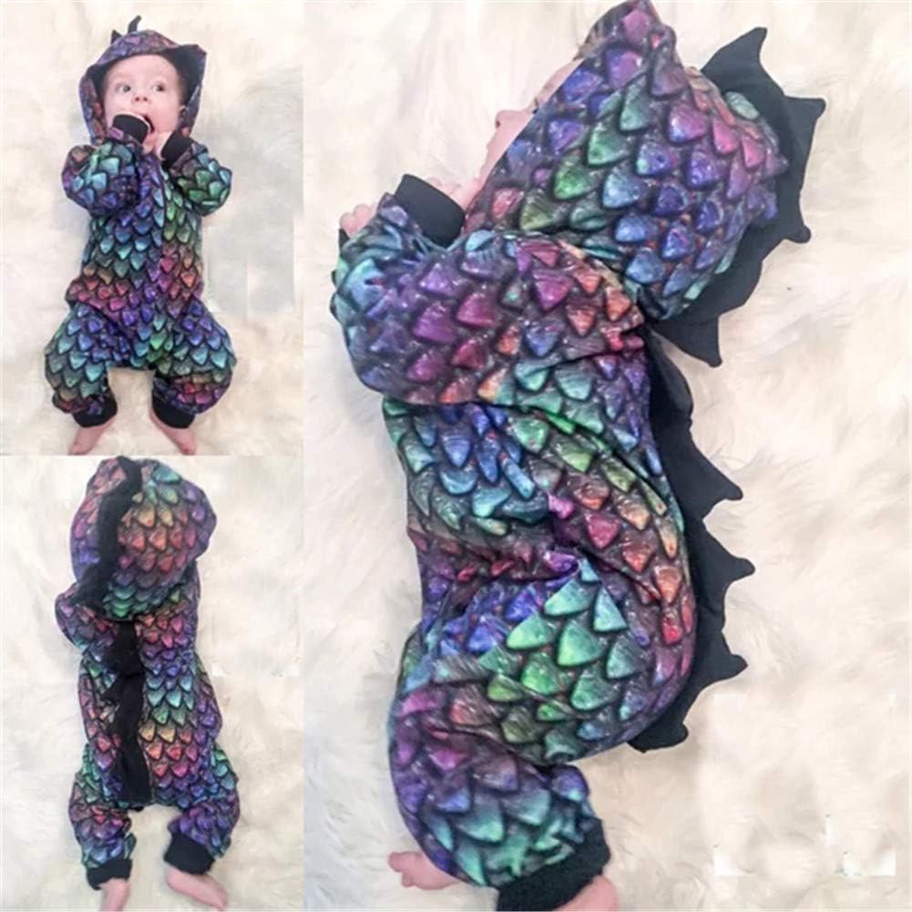 Cartoon Dragon Dinosaur Senior Baby Romper Journey