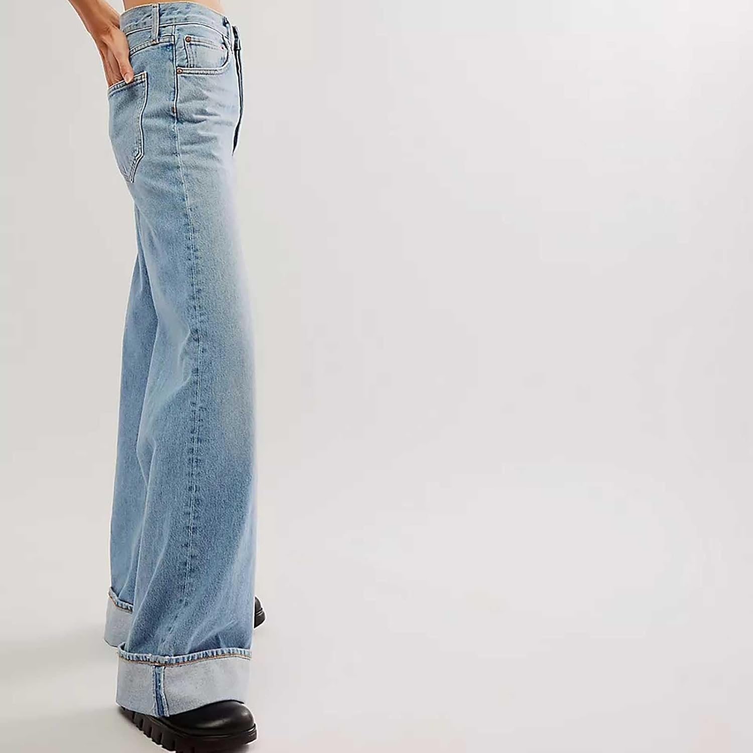 Vintage Wide Leg Barrel Jeans