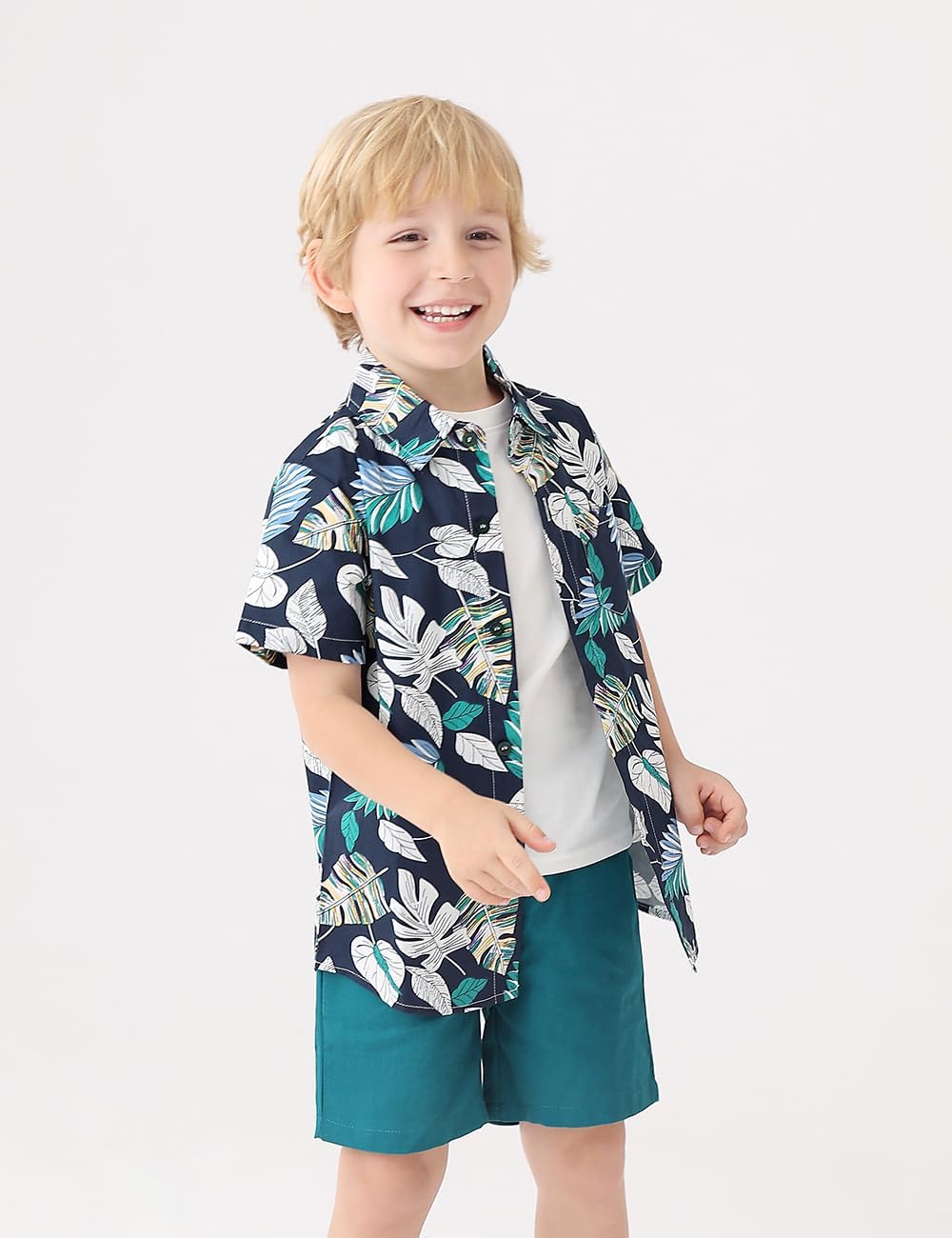 JunNeng 3Pcs HibiscusTSet for Toddlers Perfect for Beach adventures