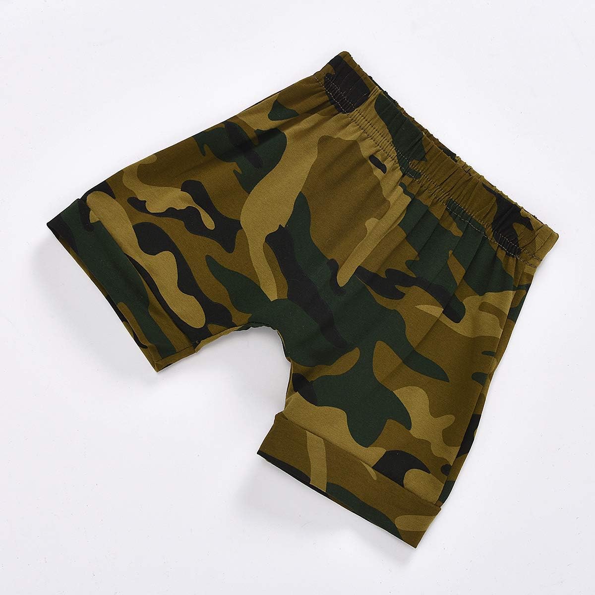 Camouflage Tank Shorts Set for Baby Boys