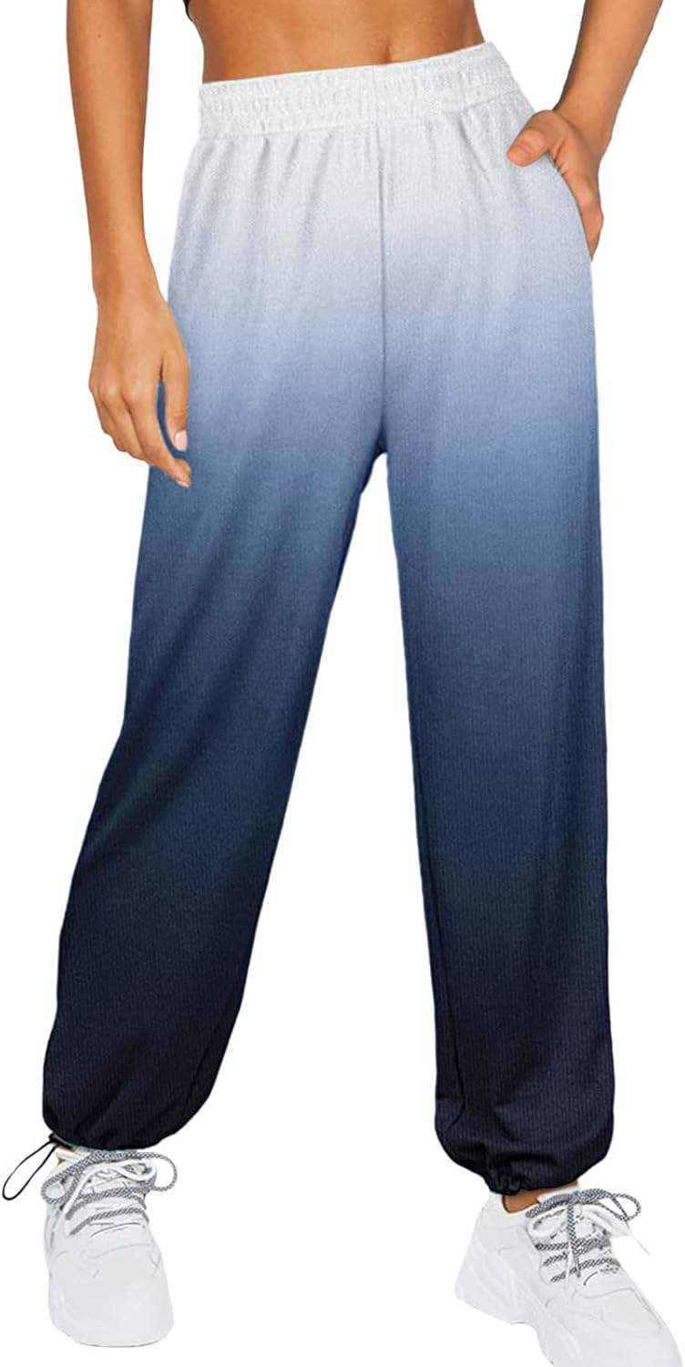 High-Waisted Workout Sweatpants for Teens