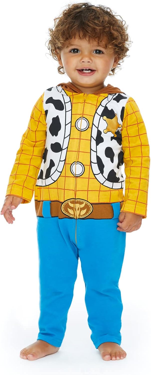 Disney Pixar Toy Story Baby Romy Zip Up Rompers