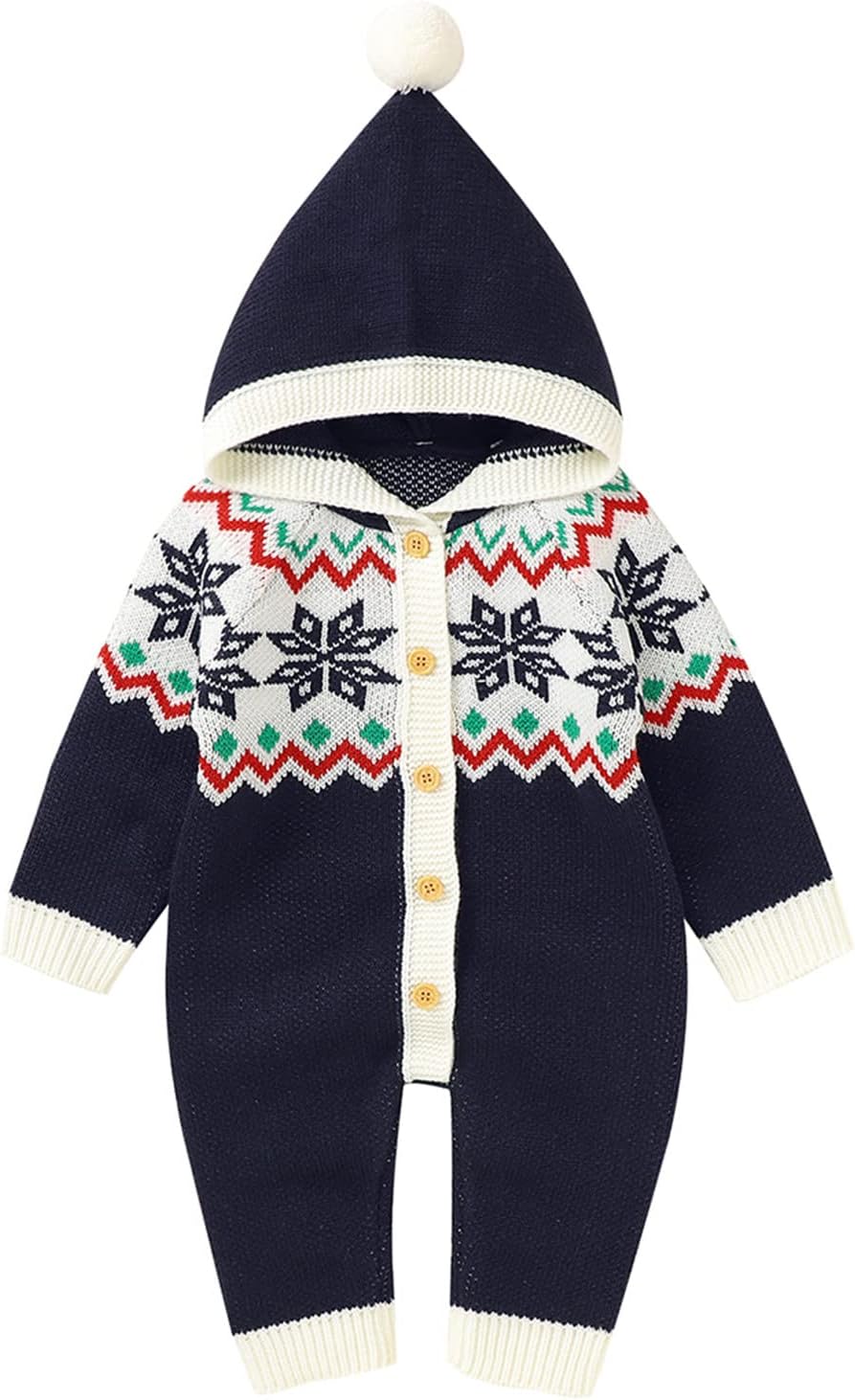 ToddlBy Christmas Sweater Romper