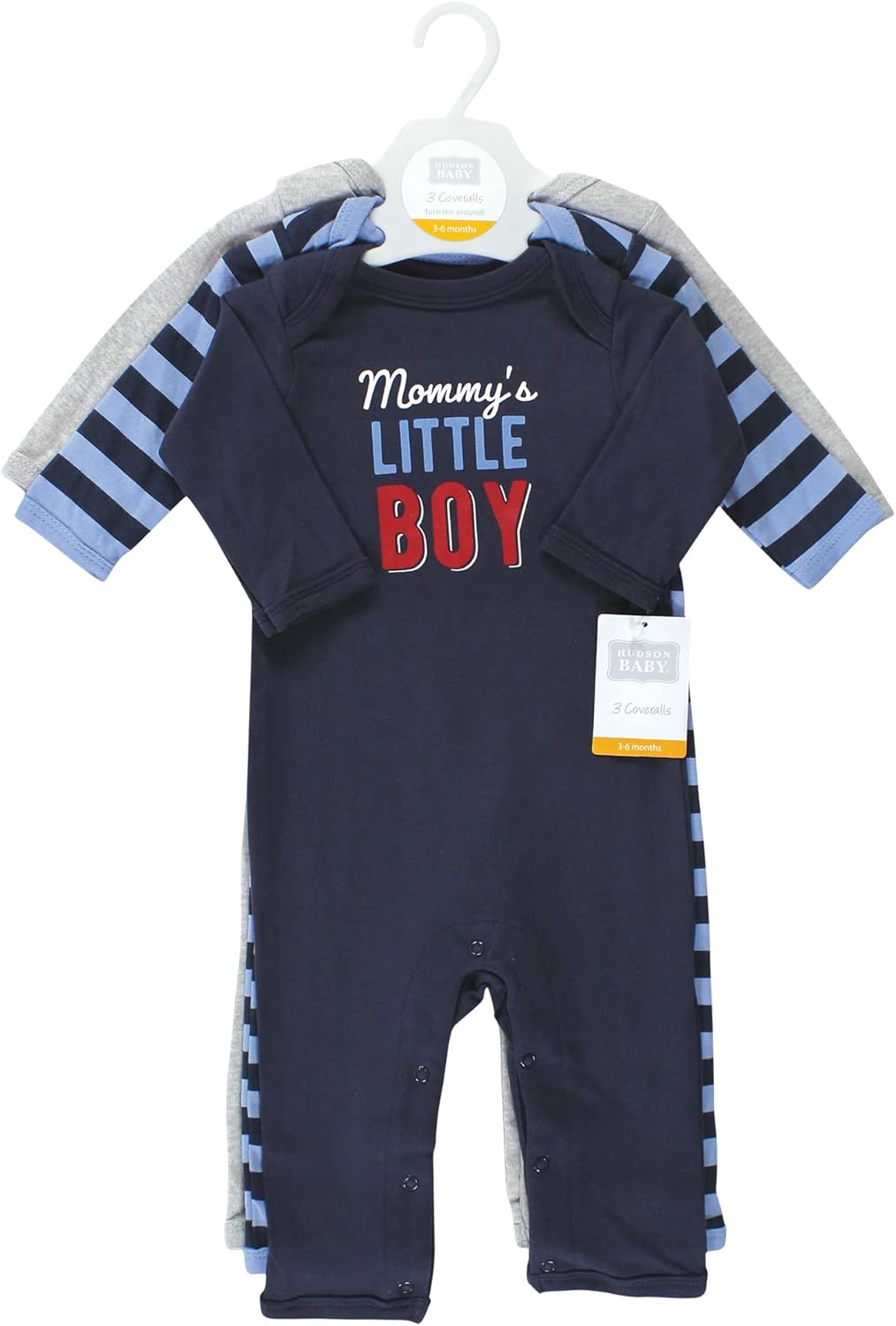 Hudson Baby Baby-Girls Cotton Romper Set