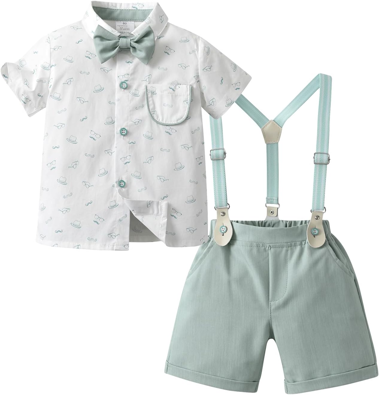 Boarnseorl Baby Boys Gentleman Outfit Sets