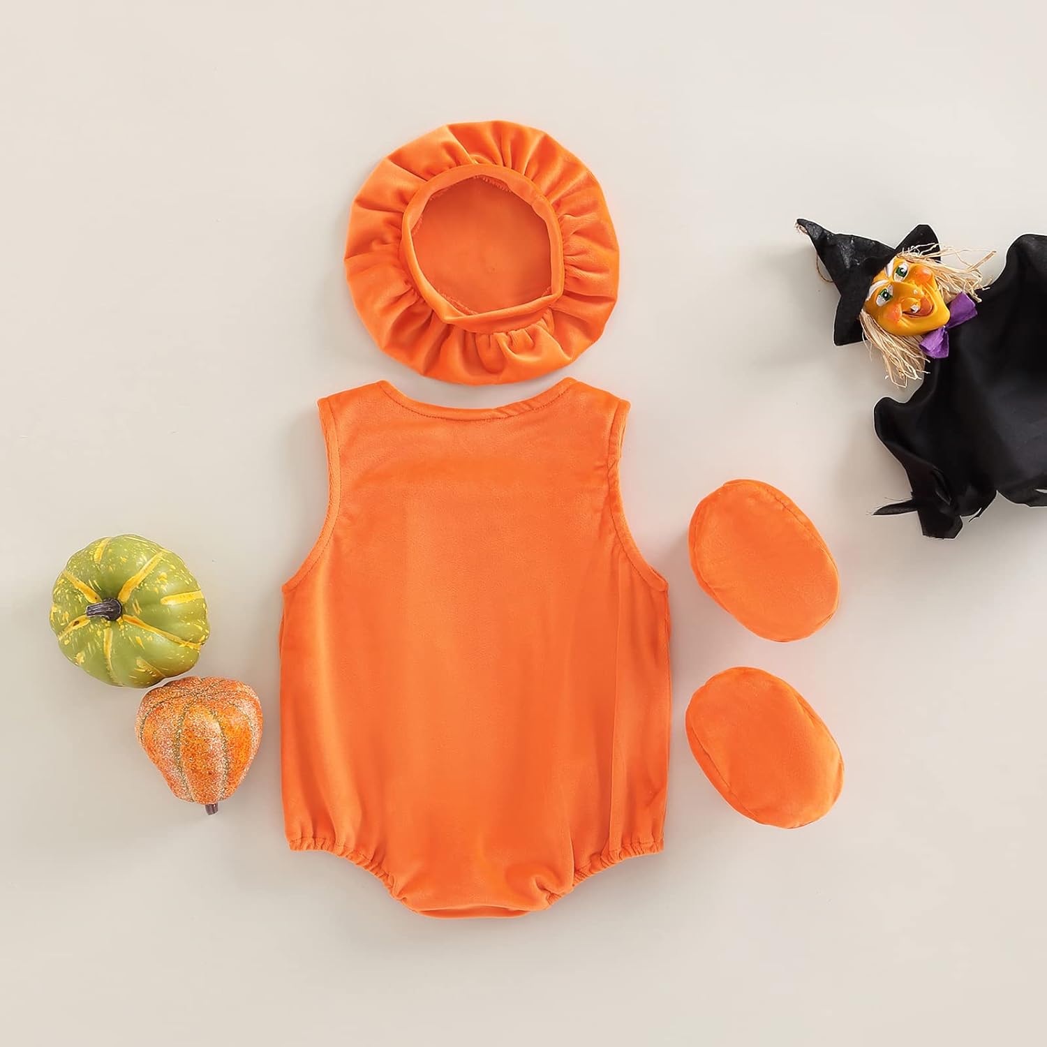 Cute Trick or Treating Halloween Romper Set for Babies