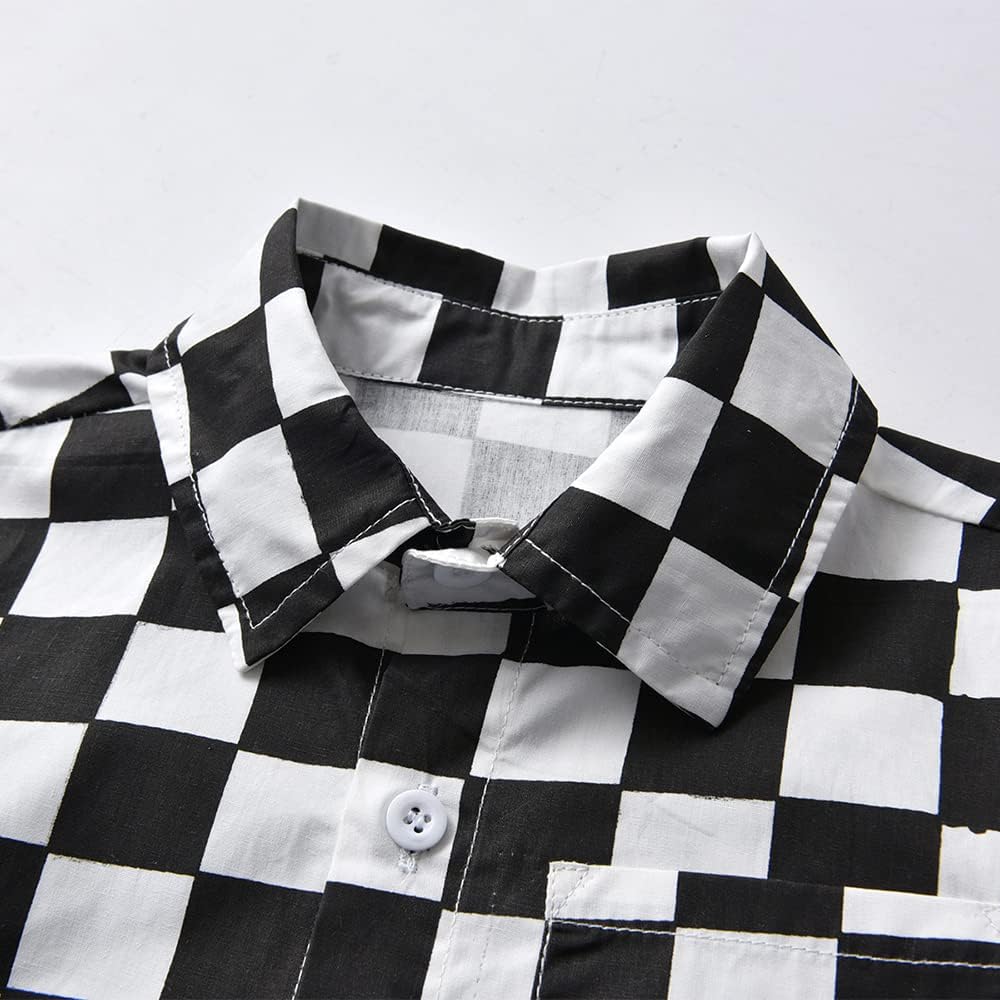 Tem Doger Baby Boys Plaid Outfit 3-Piece Set
