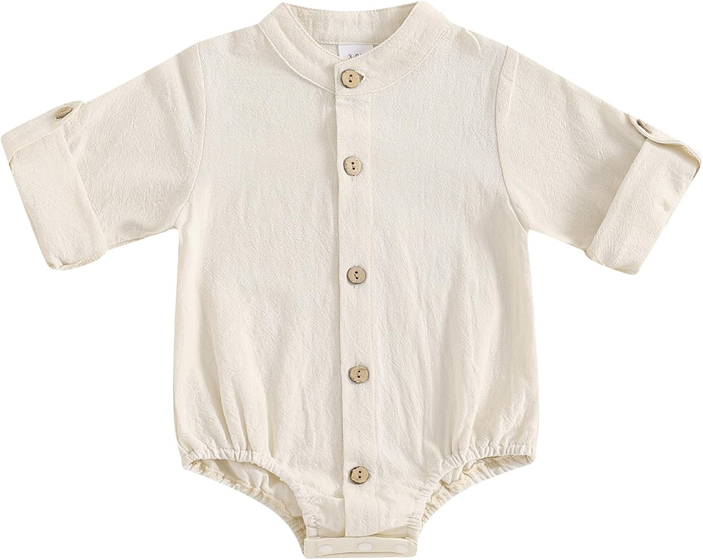 Cotton Linen Romper for Newborn Boys