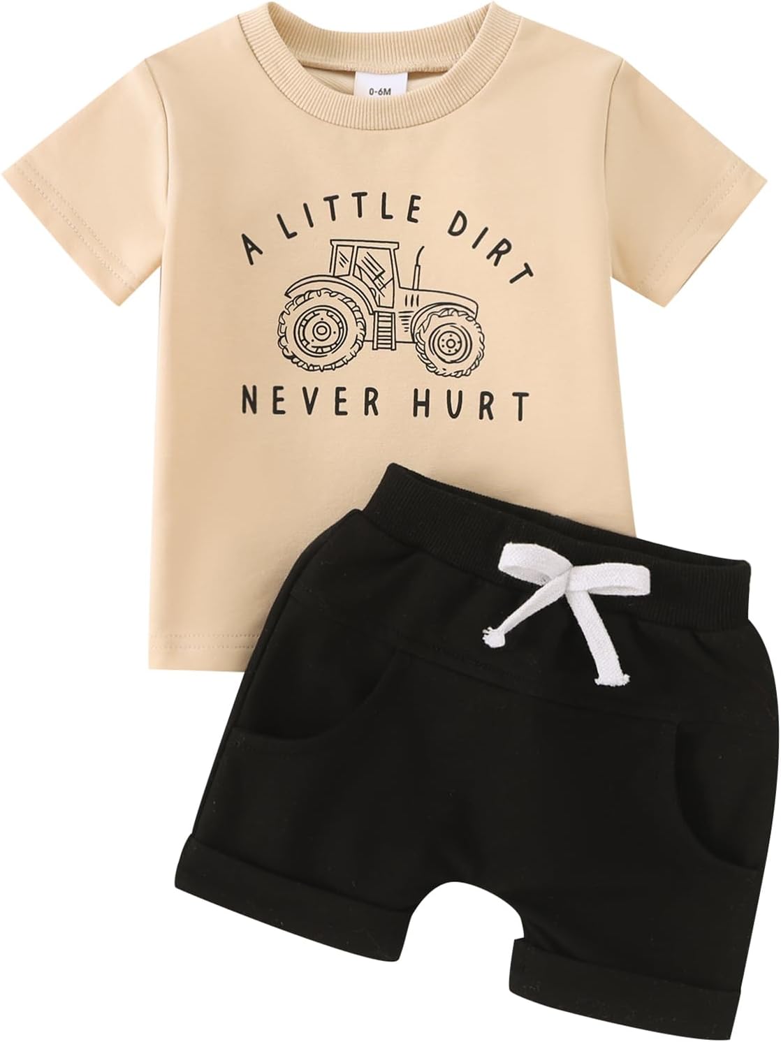 Yvowming Summer Kids Cooling T-Shirt Shorts Set