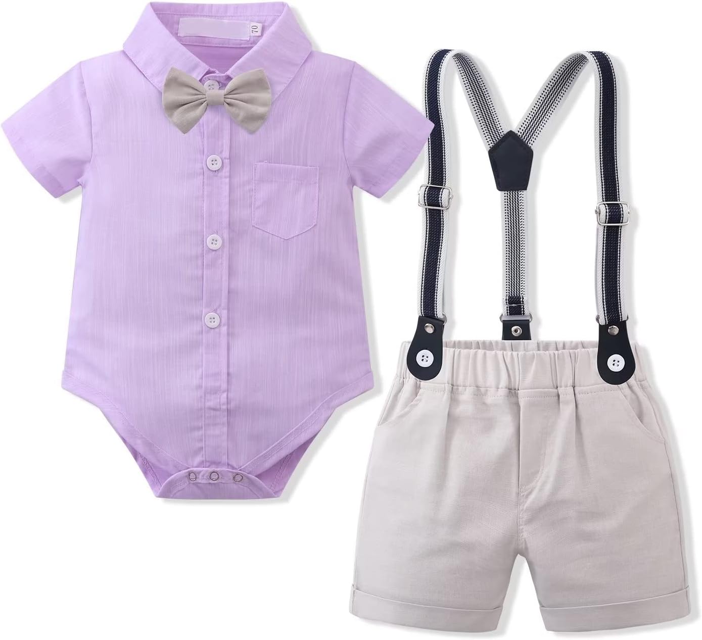 Boutique Toddler Suits Set 3-Piece Gentleman