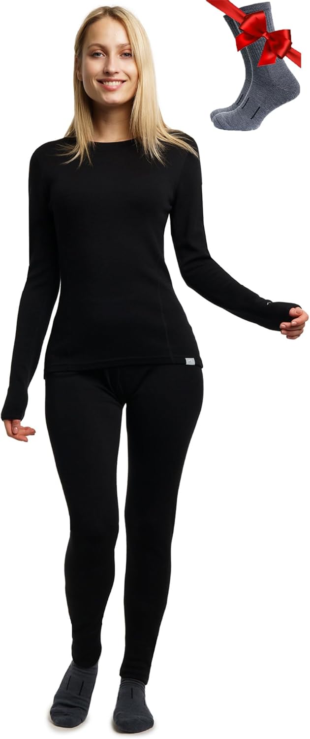 Stay Cozy Comfortable with Merinobase Womens Base Layer Set