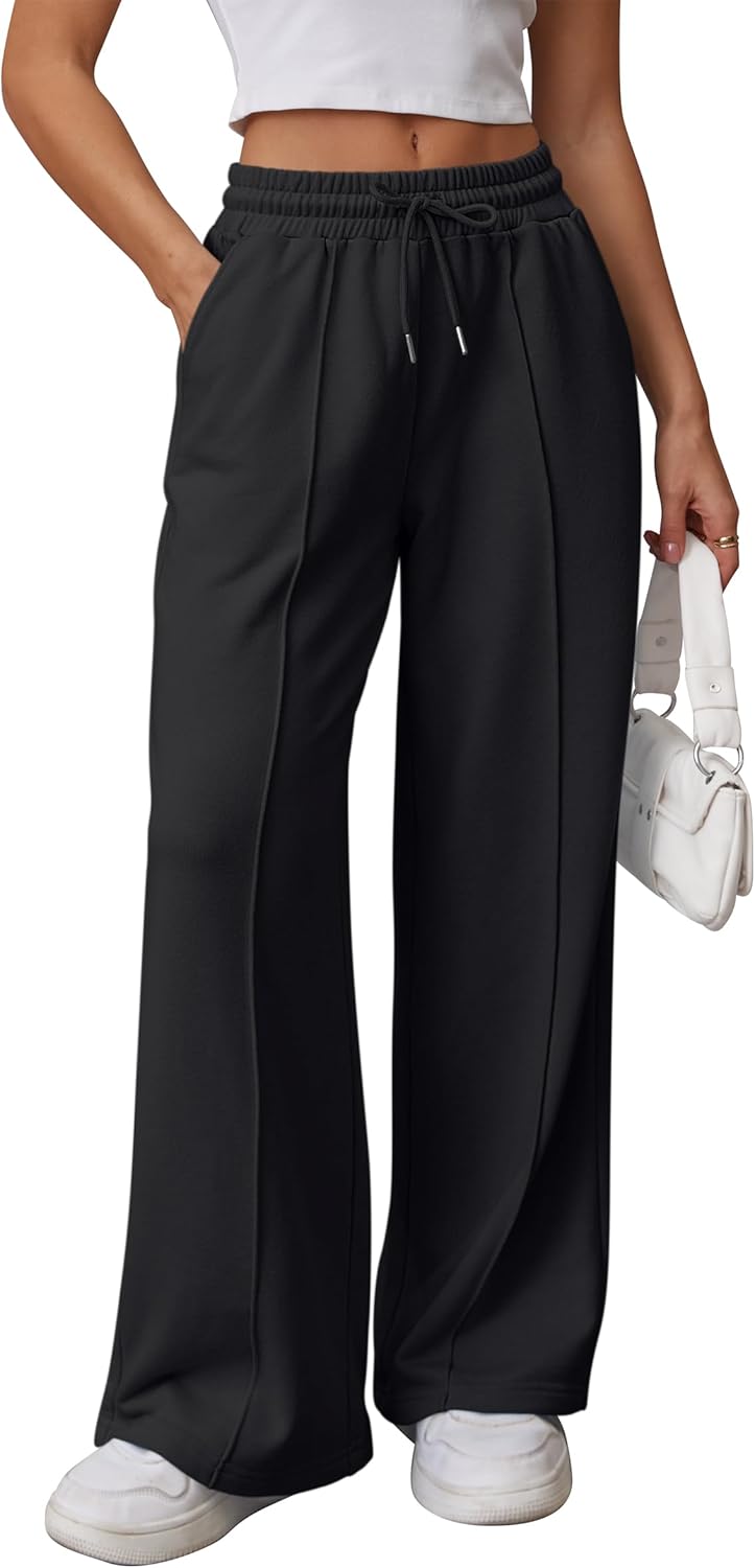 ATHMILE Womens Wide Leg Joggers