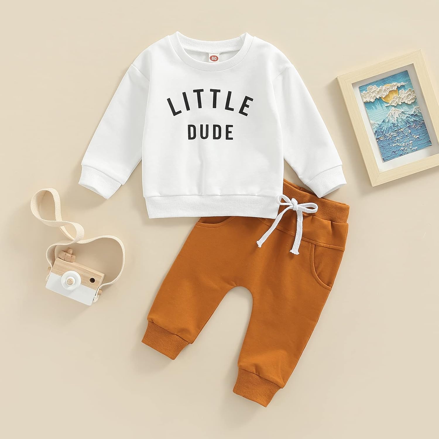 Stylish Toddler Boys Clothing Set for Fall Winter