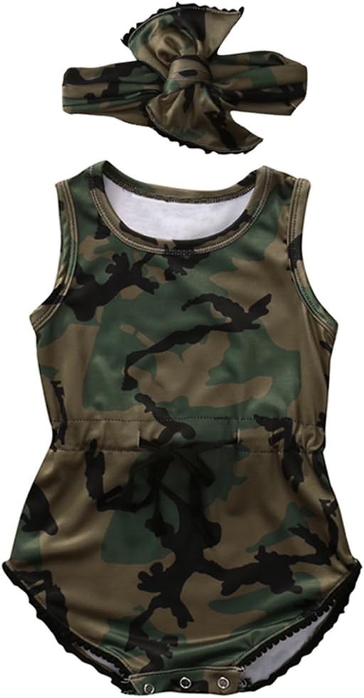 Camo Camo Romper for Babies