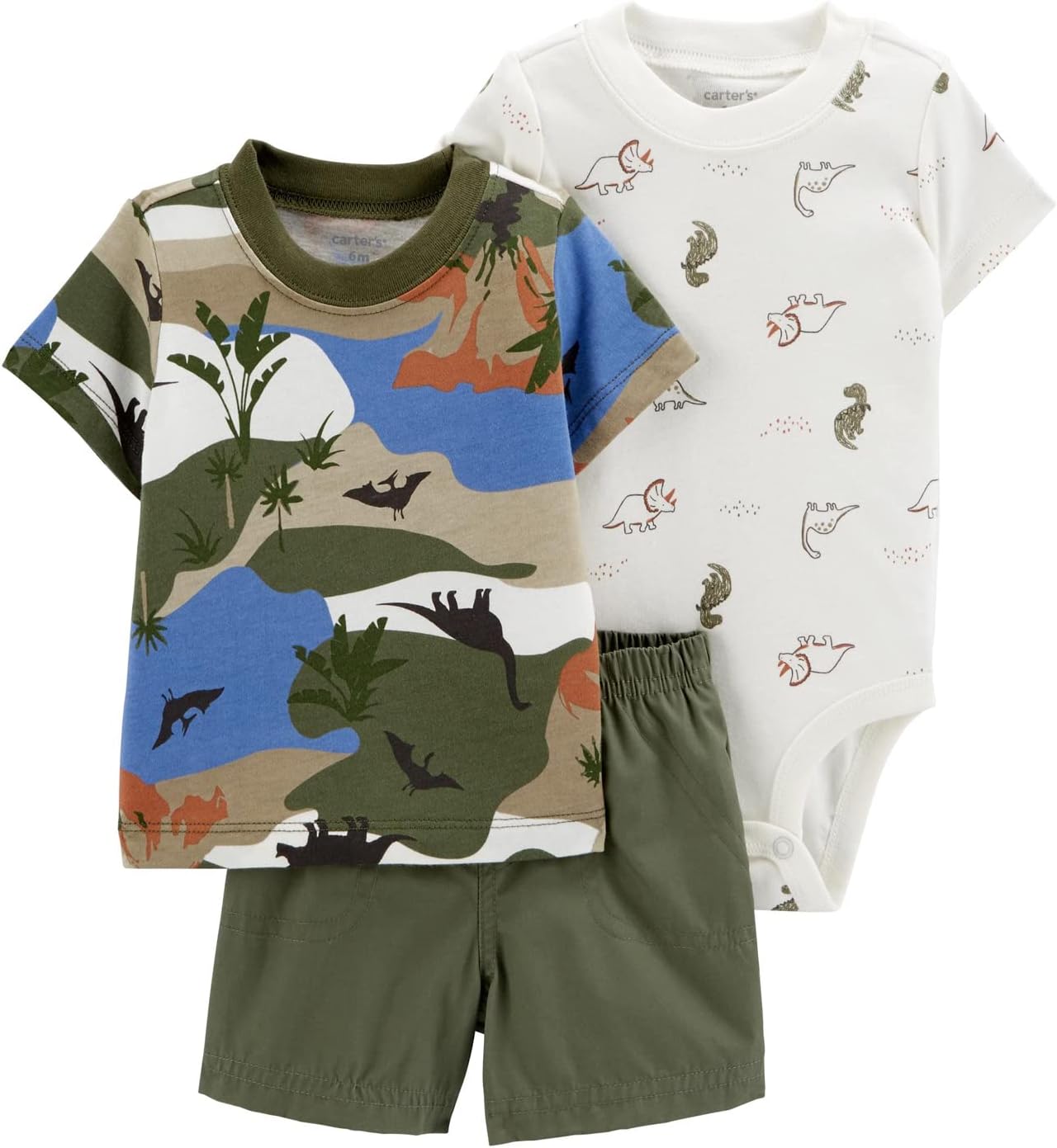 Carters Giraffe Little Short Set