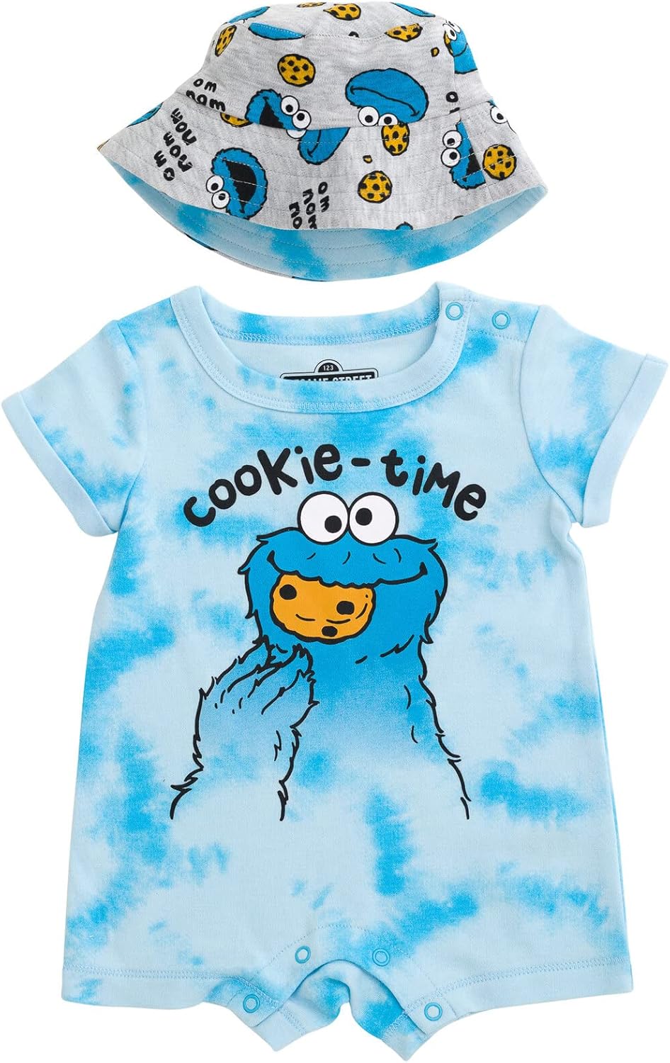 Sesame Street Elmo Big Bird Romper Hat for Toddler